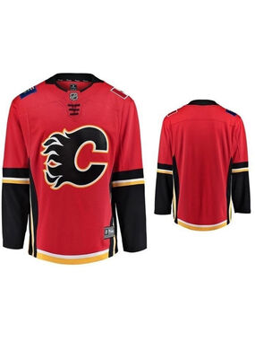 Fanatics Calgary Flames Alternate "Breakaway" Jersey Size Large - NEW